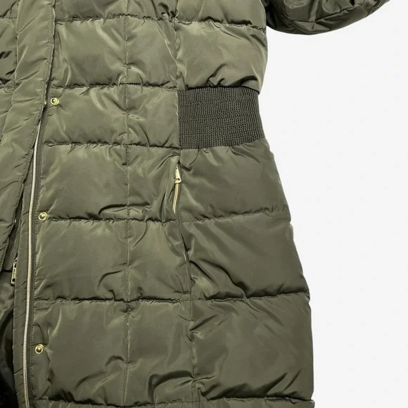 Cole Haan Women’s Taffeta Down Blend Coat - Picture 6 of 14